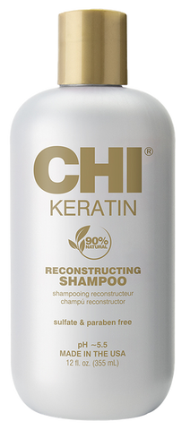 CHI Keratiīna šampūns 355 ml visiem matu tipiem