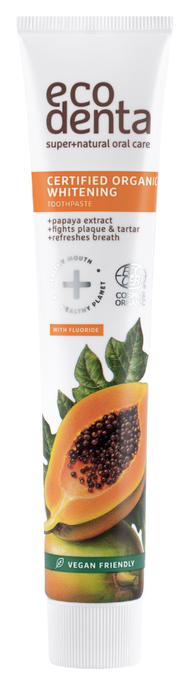 ECODENTA zobu pasta ar papaijas ekstraktu, 75 ml