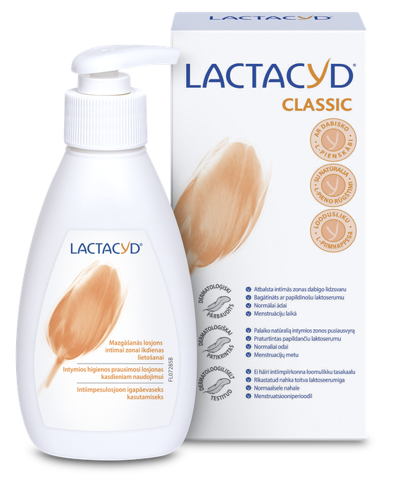 LACTACYD Classic intīmās kopšanas želeja 200 ml