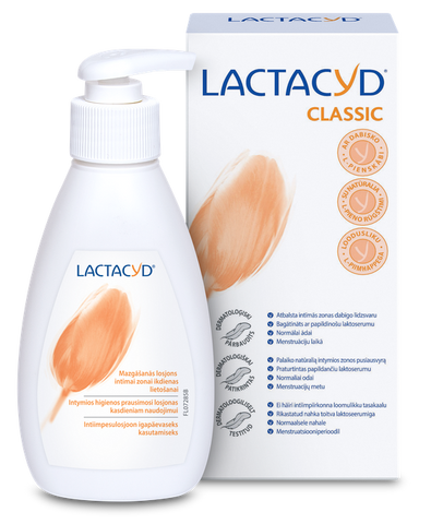 LACTACYD Classic intīmās kopšanas želeja 200 ml