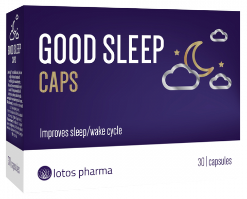 GOOD SLEEP kapsulas 30 gab. — miega atbalstam