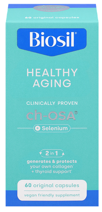 BIOSIL Selesna aklīvā formula vairogdziedzera atbalstam, 60 kapsulas