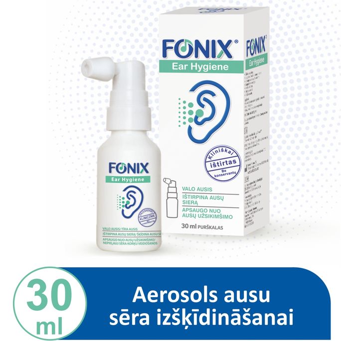 FONIX aerosols ausu higiēnai, 30 ml