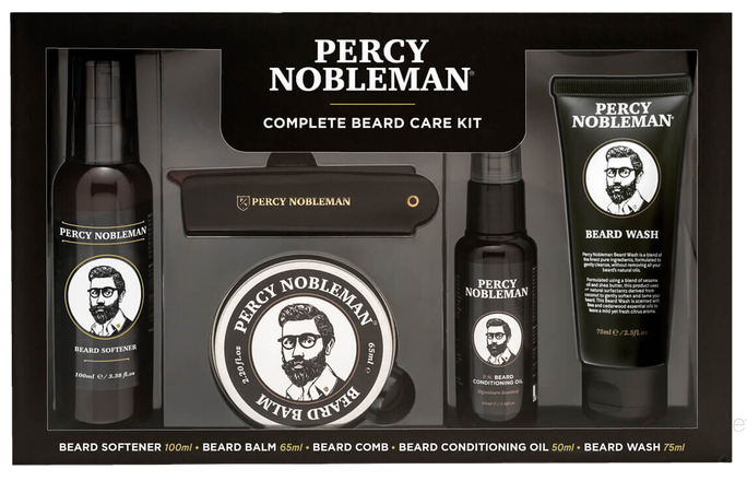 Pilnīgs bārdas aprūpes komplekts "Percy Nobleman Complete Beard Care", 1 gab.