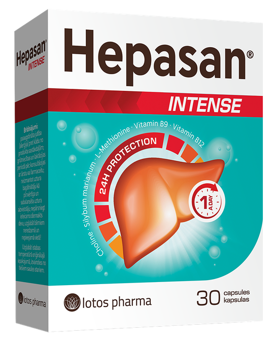 HEPASAN Intense – 30 kapsulas
