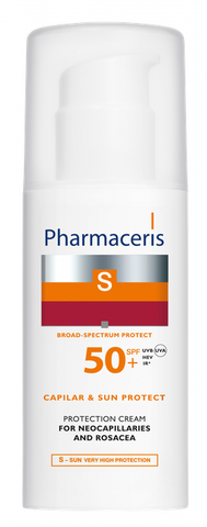 PHARMACERIS Capilar & Sun Protect SPF 50+ – sejas aizsargkrēms, 50 ml
