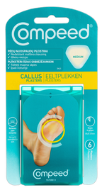 COMPEED Plāksteri ādas sabiezējumiem 6 gab.