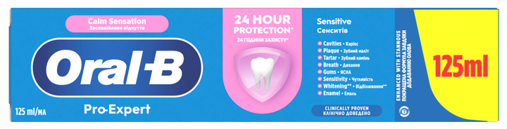 Oral-B Pro-Expert Sensitive Calm Sensation zobu pasta 125 ml