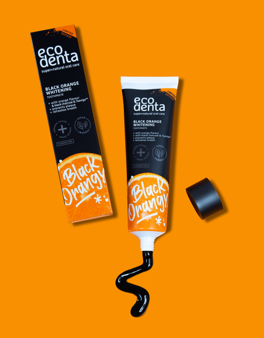 ECODENTA zobu pasta Black Orange, 100 ml
