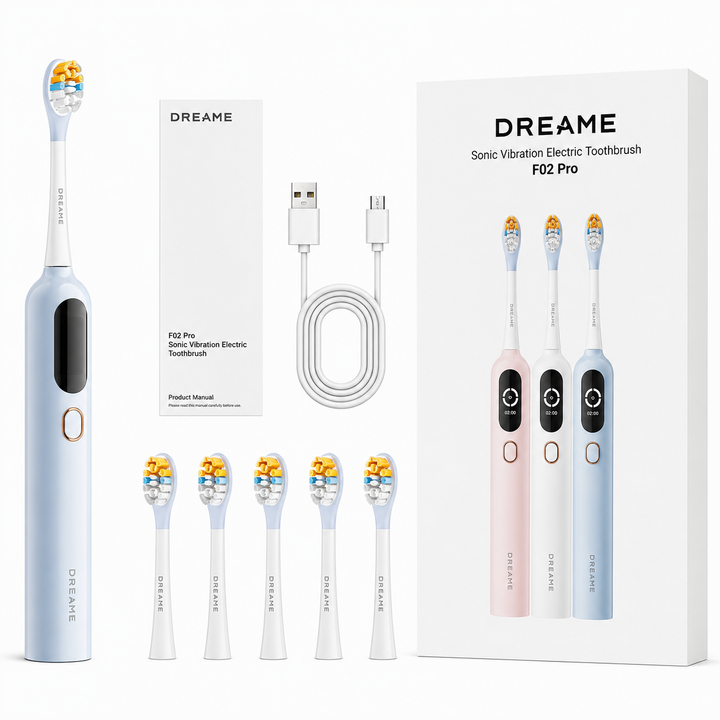 Elektriskā zobu birste Dreame Sonic F02 Pro Blue, 1 vienums