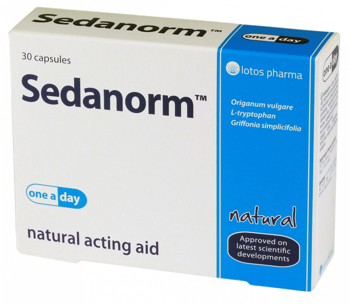 SEDANORM, 30 kapsulas