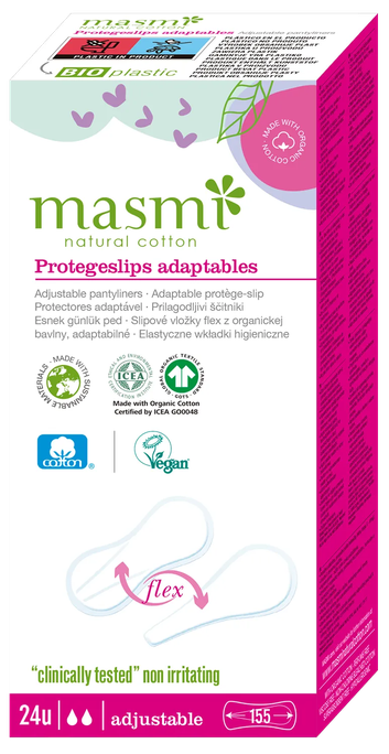 MASMI Eco Cotton Flex ikdienas ieliktnīši — 24 gab.