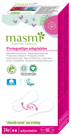 MASMI Eco Cotton Flex ikdienas ieliktnīši — 24 gab.