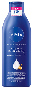 NIVEA ķermeņa pieniņš ar bagātu uztura devu, 400 ml