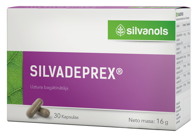 SILVADEPREX, 30 kapsulas