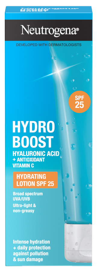 NEUTROGENA Hydro Boost SPF25 ar mitrināšanu sejas losjonā, 50 ml
