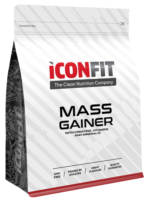 ICONFIT Banānu pulveris muskuļu masu palielinošais dzēriens, 1500 g