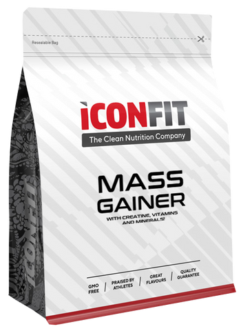 ICONFIT Banānu pulveris muskuļu masu palielinošais dzēriens, 1500 g
