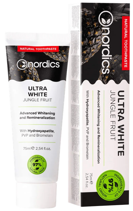 Jungle Fruit NORDICS Ultra White zobu pasta, 75 ml