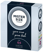 MISTER SIZE prezervatīvi 64/225 mm, iepakojums 3 gab.