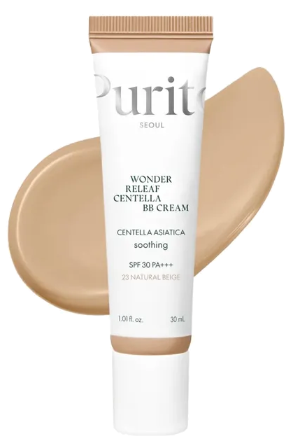 PURITO Centella Asiatica BB krēms Wonder Releaf #23 dabiski bēši tonī ar SPF30