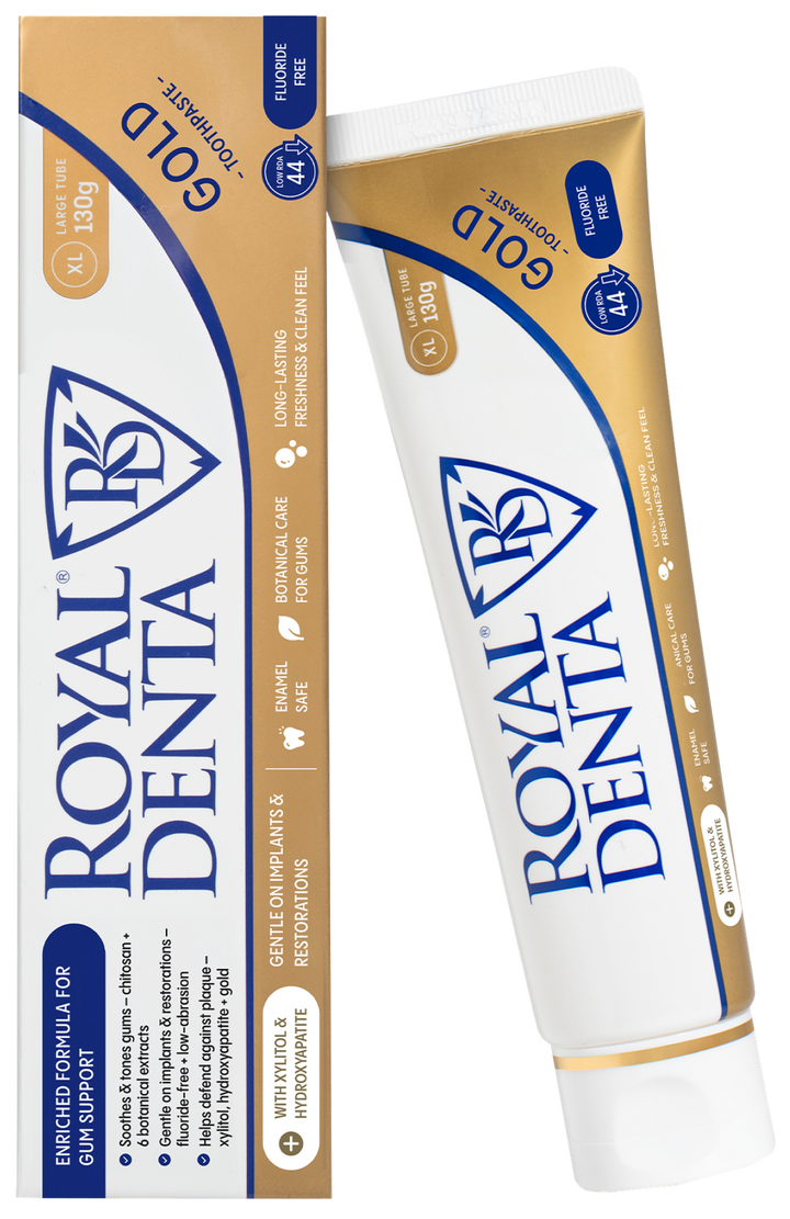 ROYAL DENTA Gold, 130 g zobu pasta ar zeltu