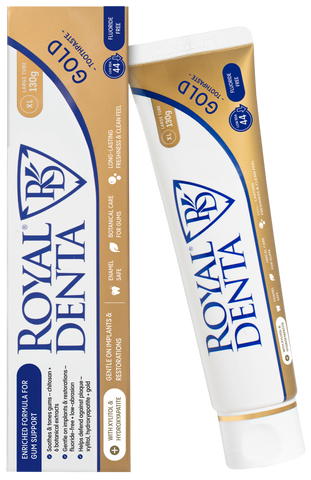 ROYAL DENTA Gold, 130 g zobu pasta ar zeltu