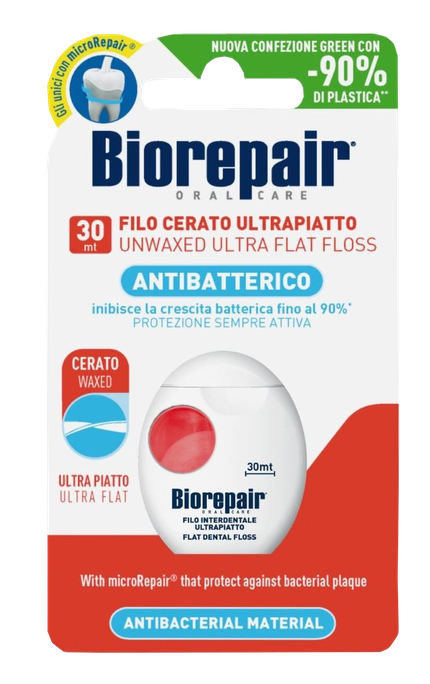 BIOREPAIR Ultra-Flat zobu diegs, 30m – 1 gab.