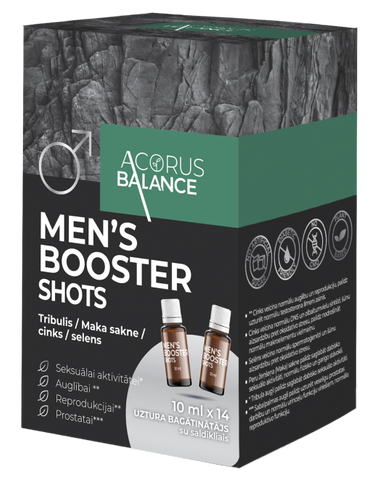 ACORUS BALANCE Booster Shots 10 ml pudelītes, 14 vienības