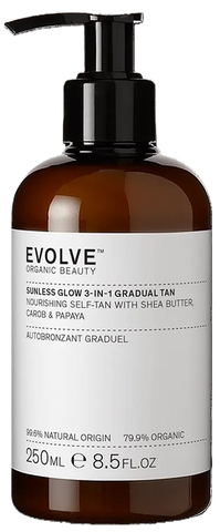 Sunless Glow 3-in-1 EVOLVE Gradual Tan losjons – 250 ml