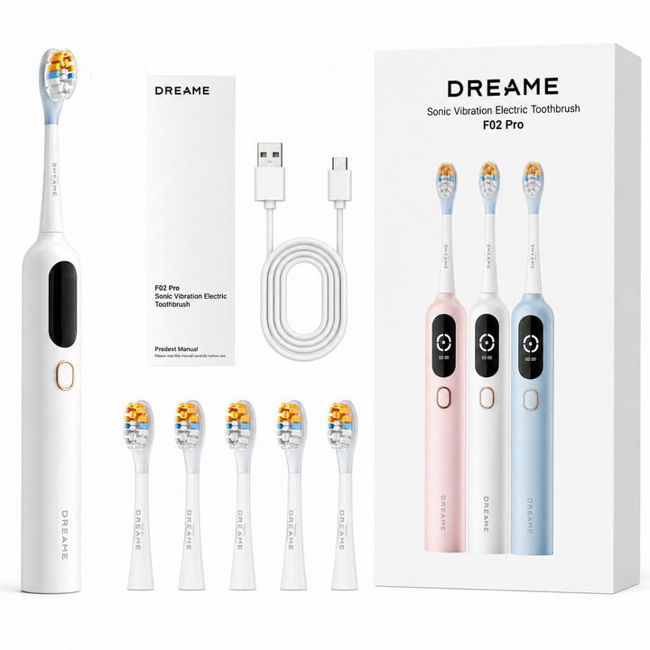 DREAME F02Pro White skaņas elektriskā zobu birste, 1 vienība