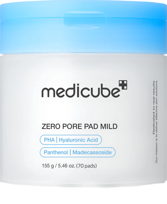 MEDICUBE Zero Pore Mild tonizējošie diski - 70 gab. sejai