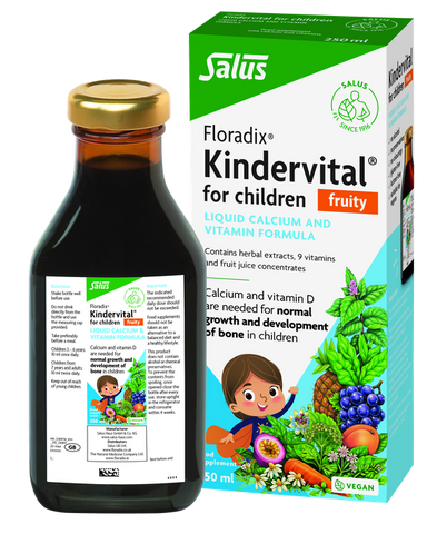 FLORADIX KINDERVITAL šķidrums ar augļu garšu, 250 ml