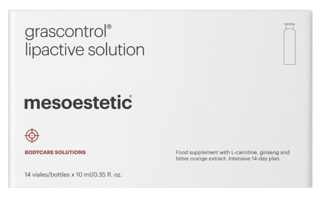 MESOESTETIC Grascontrol Lipactive Solution — 14 x 10 ml pudelītes
