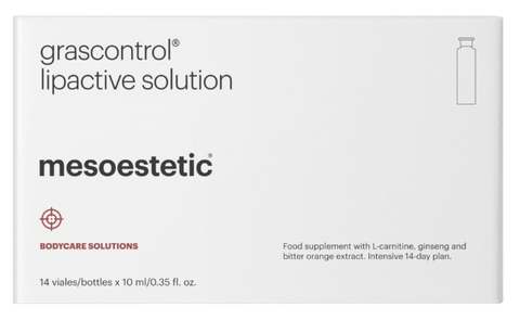 MESOESTETIC Grascontrol Lipactive Solution — 14 x 10 ml pudelītes