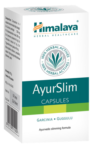 HIMALAYA AyurSlim – 60 kapsulu iepakojums svara pārvaldībai