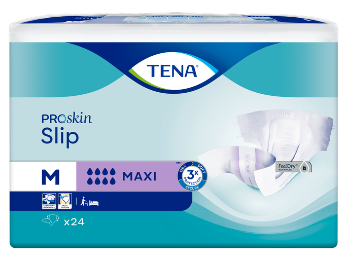 TENA Slip Maxi Medium - autiņbiksītes, 24 gabali