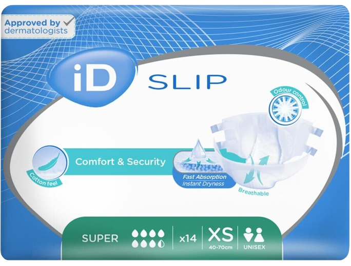 ID Expert Super XS Slip autiņbiksītes 14 gabalos