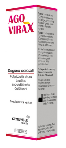 Deguna aerosols AGOVIRAX 20 ml