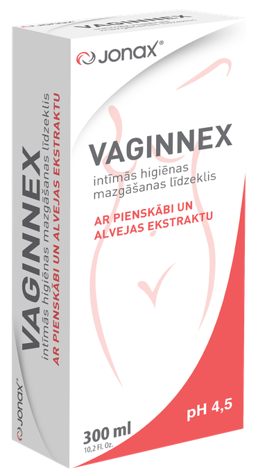 VAGINNEX intīmās zonas mazgāšanas līdzeklis JONAX, 300 ml