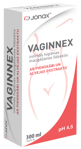 VAGINNEX intīmās zonas mazgāšanas līdzeklis JONAX, 300 ml