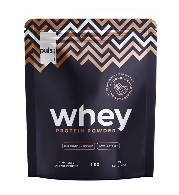 PULS NUTRITION Whey Protein Double Chocolate Low Lactose pulveris 1000 g