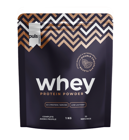 PULS NUTRITION Whey Protein Double Chocolate Low Lactose pulveris 1000 g