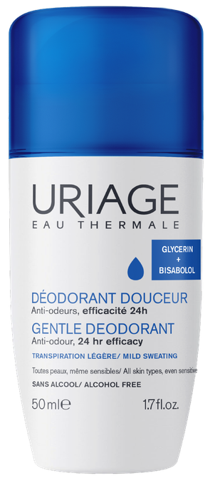 URIAGE dezodorants ar rullīti - 50 ml maigu aizsardzību