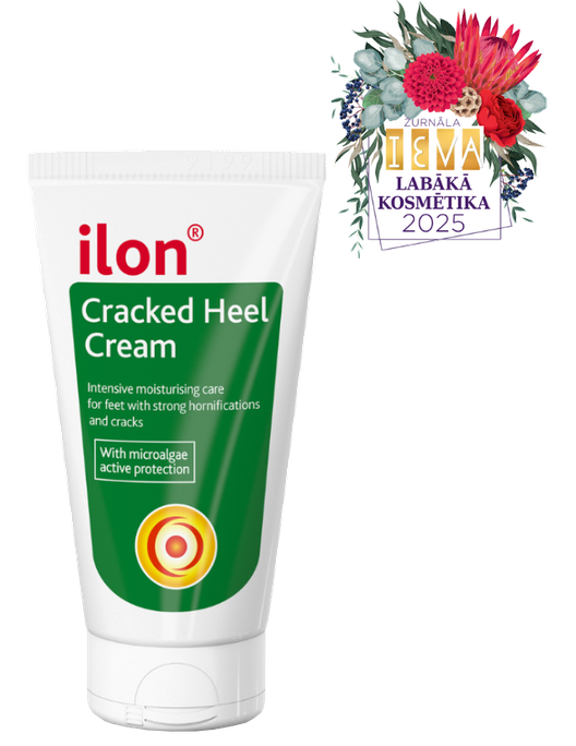 ILON kāju krēms saplaisājušiem papēžiem, 75 ml