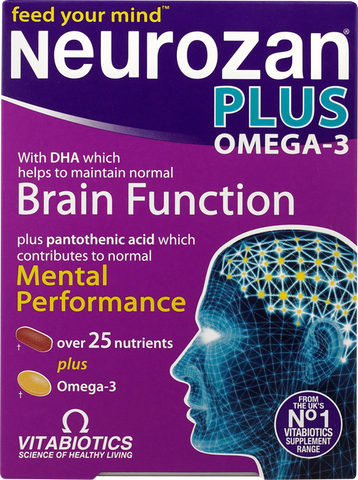 NEUROZAN Plus Omega-3 — 56 tabletes un kapsulas