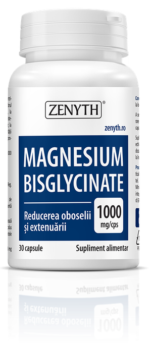 ZENYTH kapsulas ar Magnija Bisglicinātu, 30 gab.
