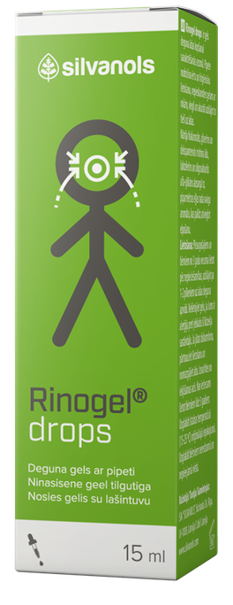 Gels RINOGEL deguna aprūpei, 15 ml