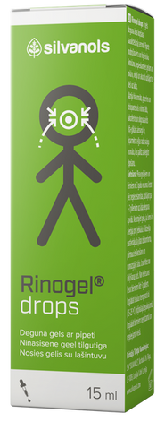 Gels RINOGEL deguna aprūpei, 15 ml