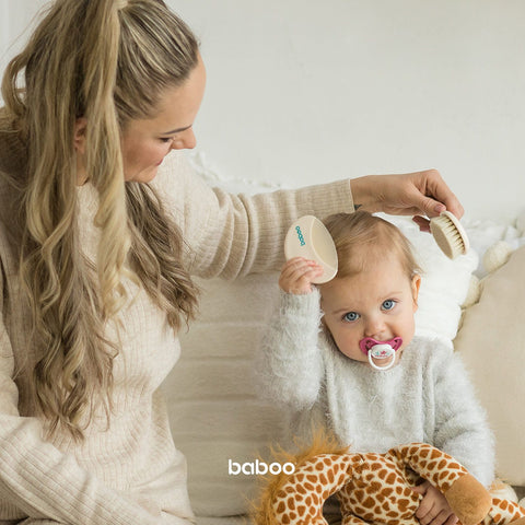 BABOO 0+ mēnešu komplekts mazuļa matu kopšanai, 1 gab.
